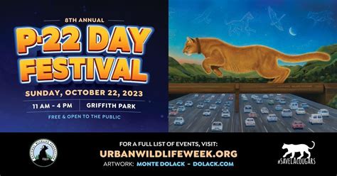 Thousands expected to gather for 8th annual P-22 festival in Griffith Park